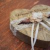 Ringkissen Holz Herz boho Trockenblumen 2