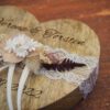 Ringkissen Holz Herz boho Trockenblumen 2
