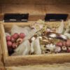Ringkissen / Ringkästchen / Ringbox / Holzkästchen
