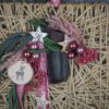 Hoop Advent Wand oder Türkdeko quadratisch rosa Hoop Advent Wand oder Türkdeko quadratisch rosa