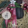 Hoop Advent Wand oder Türkdeko quadratisch rosa Hoop Advent Wand oder Türkdeko quadratisch rosa