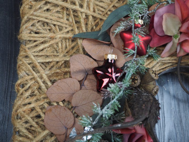 Hoop Advent Wand oder Türkdeko quadratisch rot 40cm Hoop Advent Wand oder Türkdeko quadratisch rot 40cm