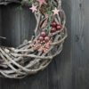 Türkranz Advent rosa beere Weihnacht