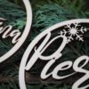 meissner-floristikAverage rating: 0 reviews Christbaumschmuck individualisiert Holz Namen