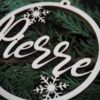 meissner-floristikAverage rating: 0 reviews Christbaumschmuck individualisiert Holz Namen
