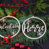 meissner-floristikAverage rating: 0 reviews Christbaumschmuck individualisiert Holz Namen