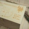 Erinnerungskiste personalisiert Geschenk zur Geburt / Baby Fuchs