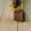 Fotohalter Kartenhalter Holz mit Gravur Trockenblumen