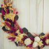 Großer Hoop Loop Türkranz Wandkranz  bunter Knaller Trockenblumen 40 cm