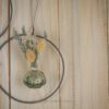Hoop / Loop Mini mit Trockenblumen und Mini Vase 2er Set