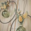 Hoop / Loop Mini mit Trockenblumen und Mini Vase 2er Set
