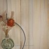 Hoop / Loop Mini mit Trockenblumen und Mini Vase 2er Set orange