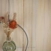 Hoop / Loop Mini mit Trockenblumen und Mini Vase 2er Set orange