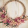 Hoop Loop Türkranz Flowerhoop Trockenblumen 25 cm Rosa Lavendel Hoop Loop Türkranz Flowerhoop Trockenblumen 25 cm Rosa Lavendel