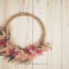 Hoop Loop Türkranz Flowerhoop Trockenblumen 25 cm Rosa Lavendel Hoop Loop Türkranz Flowerhoop Trockenblumen 25 cm Rosa Lavendel