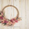 Hoop Loop Türkranz Flowerhoop Trockenblumen 25 cm Rosa Lavendel Hoop Loop Türkranz Flowerhoop Trockenblumen 25 cm Rosa Lavendel