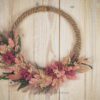 Hoop Loop Türkranz Flowerhoop Trockenblumen 25 cm Rosa Lavendel Hoop Loop Türkranz Flowerhoop Trockenblumen 25 cm Rosa Lavendel