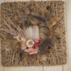 Hoop Loop Türkranz Flowerhoop Trockenblumen 30 cm Rosa