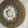 Hoop Trockenkranz Trockenblumen Wandkranz Türkranz Flowerhoop Fadenhoop Größe 30 oder 40 cm