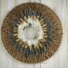 Hoop Trockenkranz Trockenblumen Wandkranz Türkranz Flowerhoop Fadenhoop Größe 30 oder 40 cm