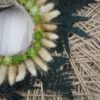 Hoop Trockenkranz Trockenblumen Wandkranz Türkranz Flowerhoop Fadenhoop Größe 30 oder 40 cm quadratisch
