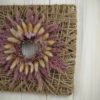 Hoop Trockenkranz Trockenblumen Wandkranz Türkranz Flowerhoop Fadenhoop Größe 30 oder 40 cm quadratisch rosa Hoop Trockenkranz Trockenblumen Wandkranz Türkranz Flowerhoop Fadenhoop Größe 30 oder 40 cm quadratisch rosa