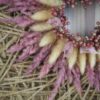 Hoop Trockenkranz Trockenblumen Wandkranz Türkranz Flowerhoop Fadenhoop Größe 30 oder 40 cm quadratisch rosa Hoop Trockenkranz Trockenblumen Wandkranz Türkranz Flowerhoop Fadenhoop Größe 30 oder 40 cm quadratisch rosa