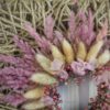Hoop Trockenkranz Trockenblumen Wandkranz Türkranz Flowerhoop Fadenhoop Größe 30 oder 40 cm quadratisch rosa Hoop Trockenkranz Trockenblumen Wandkranz Türkranz Flowerhoop Fadenhoop Größe 30 oder 40 cm quadratisch rosa