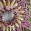 Hoop Trockenkranz Trockenblumen Wandkranz Türkranz Flowerhoop Fadenhoop Größe 30 oder 40 cm quadratisch rosa Hoop Trockenkranz Trockenblumen Wandkranz Türkranz Flowerhoop Fadenhoop Größe 30 oder 40 cm quadratisch rosa