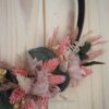 Hoop Trockenkranz Wandkranz  rosa Eleganz Trockenblumen ab 25 cm