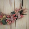 Hoop Trockenkranz Wandkranz  rosa Eleganz Trockenblumen ab 25 cm