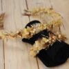 Kopfkranz Armband Set Trockenblumen Hochzeit Kommunion Newborn Shooting