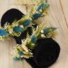 Kopfkranz Armband Set Trockenblumen Hochzeit Kommunion Newborn Shooting