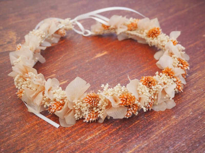 Kopfkranz Trockenblumen Hochzeit Kommunion Oktoberfest
