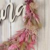 Ohana Türkranz Türschild Wanddeko Trockenblumen
