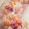 personalisiertes Ring Lieblingsmama / Lieblingspapa aus Holz mit Trockenblumen rosa peach personalisiertes Ring Lieblingsmama / Lieblingspapa aus Holz mit Trockenblumen rosa peach