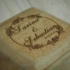Ringkästchen, Ringbox Mangoholz