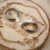 Ringkissen Holz Baumscheibe / Astscheibe vintage boho Ringkissen Holz Baumscheibe / Astscheibe vintage boho