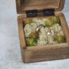 Ringkissen / Ringkästchen / Ringbox Mangoholz