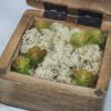 Ringkissen / Ringkästchen / Ringbox Mangoholz
