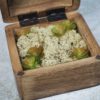 Ringkissen / Ringkästchen / Ringbox Mangoholz