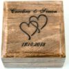 Ringkissen / Ringkästchen / Ringbox Mangoholz individualisierbar Ringkissen / Ringkästchen / Ringbox Mangoholz individualisierbar