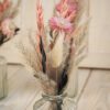 Trockenblumensträuße Set rosa peach
