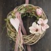 Türkranz Seidenblumen Frühling Sommer zartrosa Magnolie ca 35 cm Türkranz Seidenblumen Frühling Sommer zartrosa Magnolie ca 35 cm