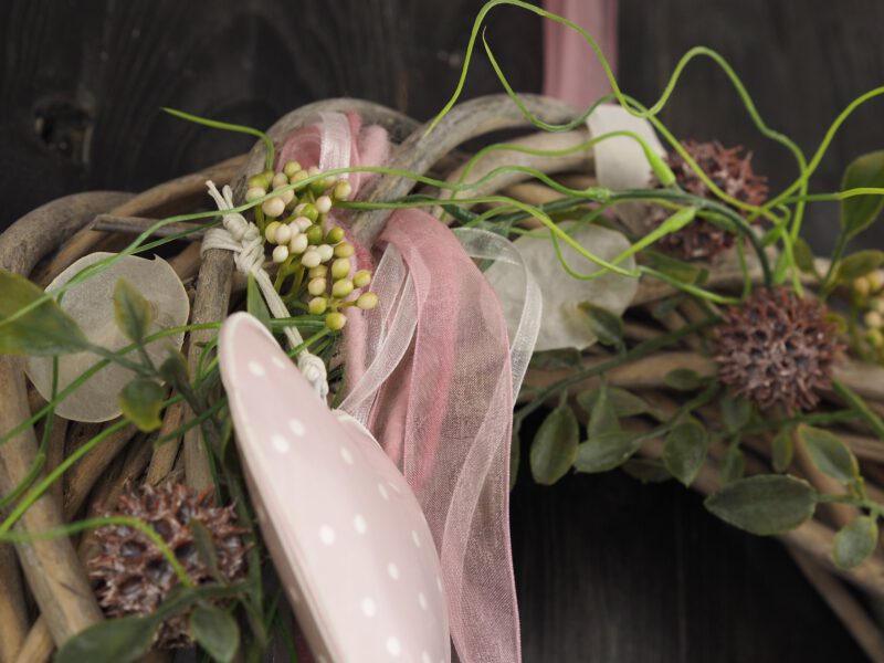 Türkranz Seidenblumen Frühling Sommer zartrosa Magnolie ca 35 cm Türkranz Seidenblumen Frühling Sommer zartrosa Magnolie ca 35 cm