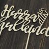 Cake Topper Hurra Schulkind Einschulung Holz Cake Topper Hurra Schulkind Einschulung Holz