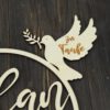 Cake Topper Zur Taufe  Holz