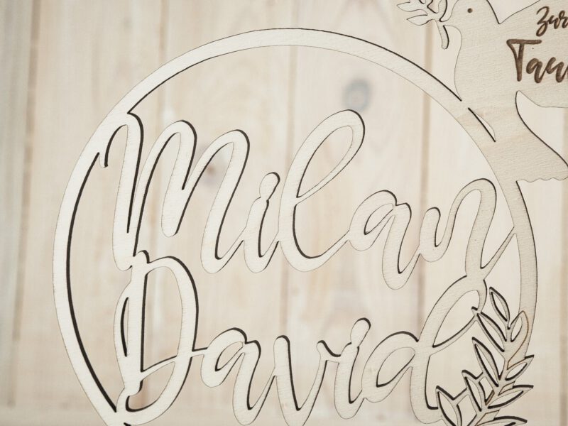 Cake Topper Zur Taufe Holz Cake Topper Zur Taufe Holz