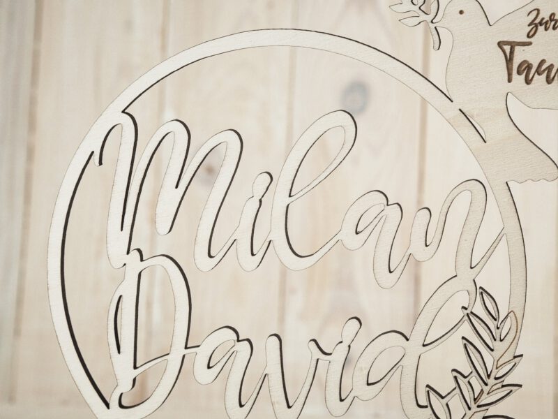 Cake Topper Zur Taufe Holz Cake Topper Zur Taufe Holz